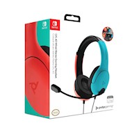 Audifonos Lvl40 Wired Stereo Gaming Headset Neon Nintendo Switch